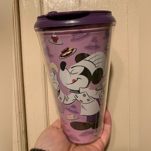 Disney Epcot Food & Wine Festival 2019 Chef Mickey plastic travel cup mug